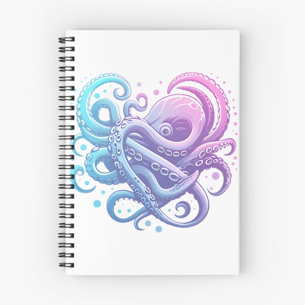 Item preview, Gradient Octopus Art ⭐⭐⭐⭐⭐ designed and sold by adal-heidis.