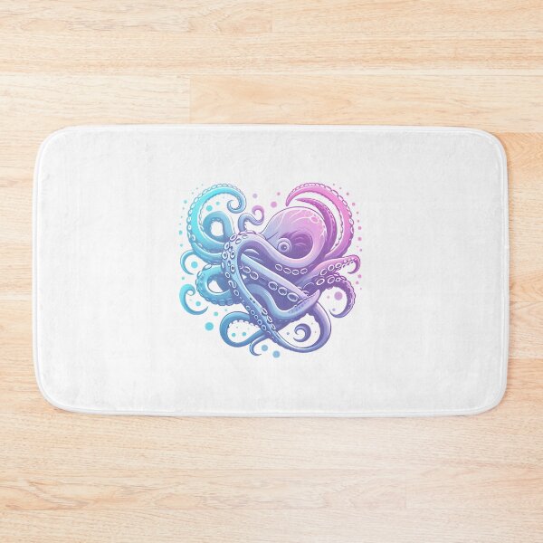 Item preview, Gradient Octopus Art ⭐⭐⭐⭐⭐ designed and sold by adal-heidis.