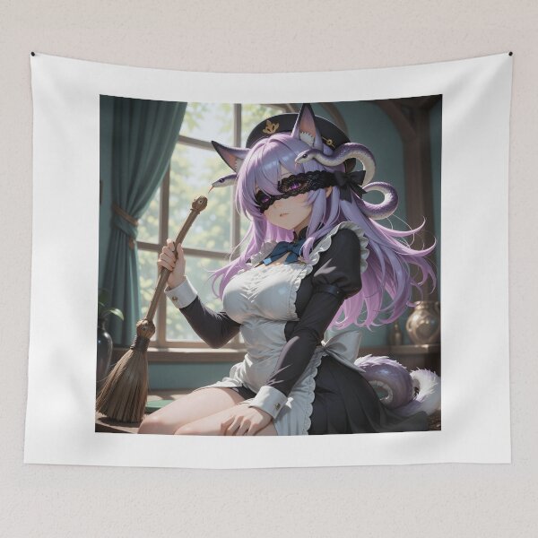 Item preview, Mystical Snake Maid Anime Girl Gothic Fox Spirit Fantasy designed and sold by Killington.