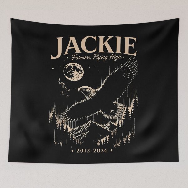 Item preview, Jackie Eagle Mountain Moon Graphic designed and sold by WildHeartsStore.