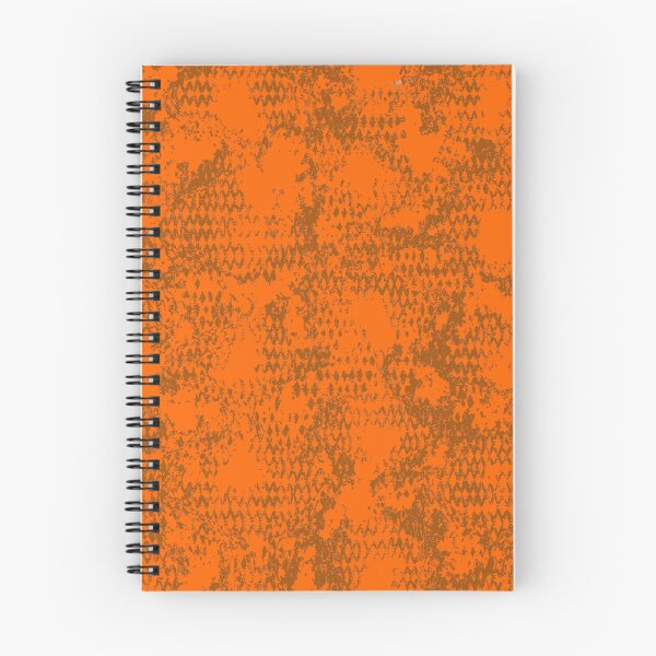 Item preview, Modern Distressed Python Print Pattern | Bright Orange designed and sold by Frohyou.