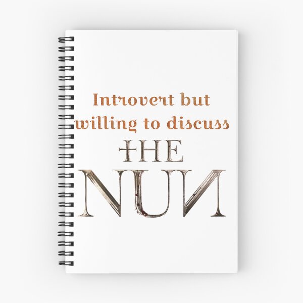 Item preview, Introvert but willing to discuss The Nun designed and sold by Tymber2018.