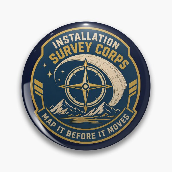 Item preview, Installation Survey Corps Patch designed and sold by agearb.