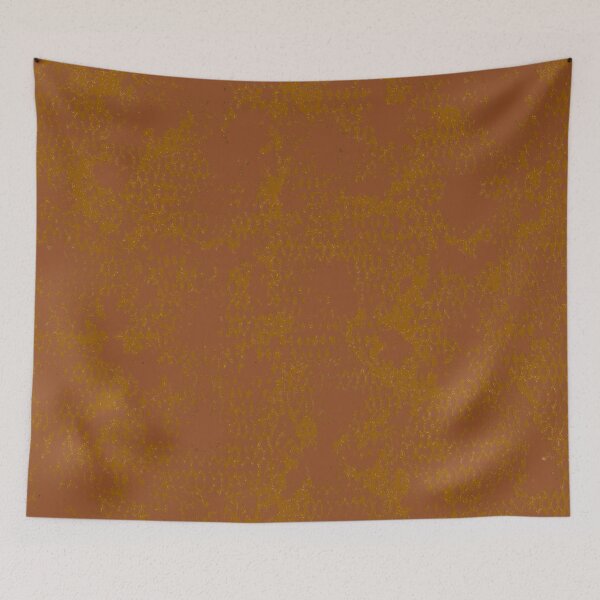 Item preview, Modern Distressed Python Print Pattern | Dark Orange designed and sold by Frohyou.