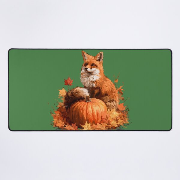 Item preview, Autumn Fox & Pumpkin – Cozy Fall Woodland designed and sold by KAM-KAM-STORE.