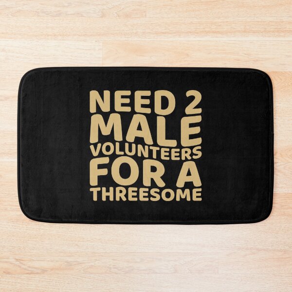 Item preview, NEED 2 MALE VOLUNTEERS FOR A THREESOME designed and sold by AhmedZouita.