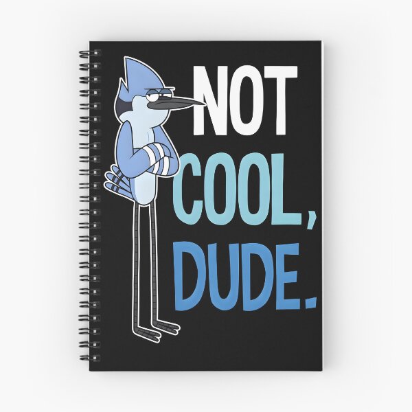 Item preview, Blue Jay Cartoon Graphic, Not Cool Dude Funny Quote, Retro Animated Comedy Character, Nostalgic Cartoon Aesthetic designed and sold by Xtusdior.