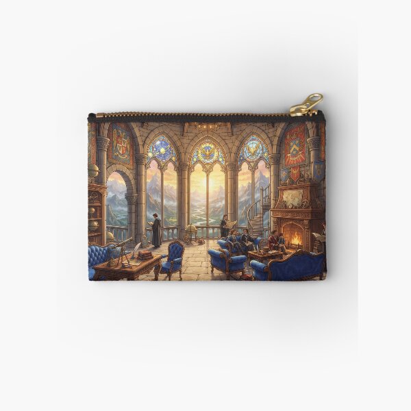 Item preview, Wizard Castle Eagle Tower Common Room - Cozy Dark Academia Study Art designed and sold by KreonaTime.