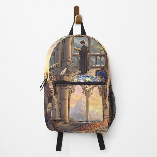 Item preview, Wizard Castle Eagle Tower Common Room - Cozy Dark Academia Study Art designed and sold by KreonaTime.