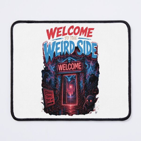 Item preview, Welcome to the Weird Side | Funny Quirky Typography T-Shirt designed and sold by rushaib.
