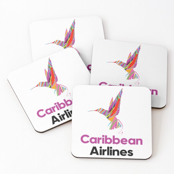 Item preview, Caribbean Airlines Logo 2020–Present – Colorful Hummingbird Caribbean Aviation designed and sold by RetroAviation.