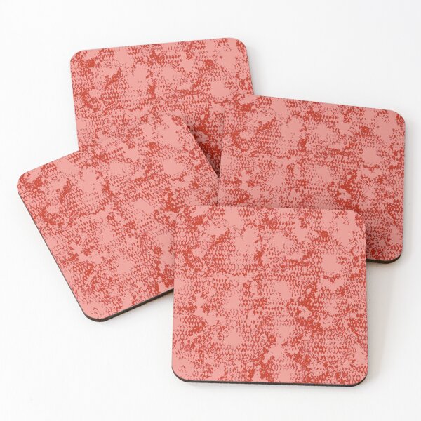 Item preview, Modern Distressed Python Print Pattern | Light Red designed and sold by Frohyou.