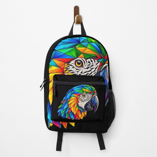 Item preview, Colorful Geometric Parrot | Abstract Tropical Art for Nature Lovers designed and sold by Geometric Art..