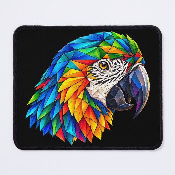 Item preview, Colorful Geometric Parrot | Abstract Tropical Art for Nature Lovers designed and sold by Geometric Art..