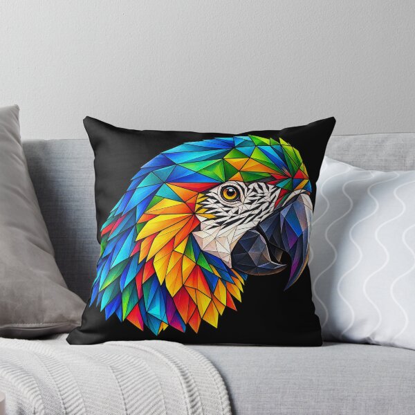 Item preview, Colorful Geometric Parrot | Abstract Tropical Art for Nature Lovers designed and sold by Geometric Art..