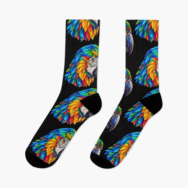 Item preview, Colorful Geometric Parrot | Abstract Tropical Art for Nature Lovers designed and sold by Geometric Art..