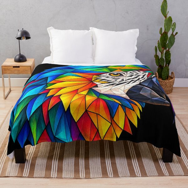Item preview, Colorful Geometric Parrot | Abstract Tropical Art for Nature Lovers designed and sold by Geometric Art..
