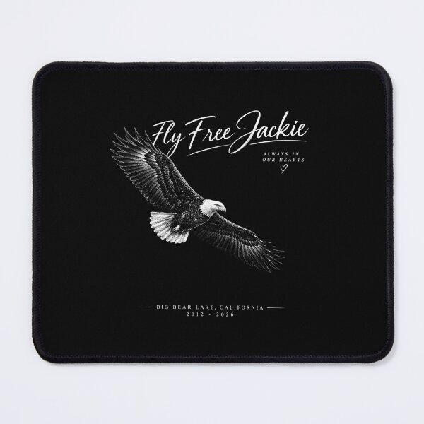 Item preview, Jackie Forever Our Queen, Big Bear Bald Eagle, Jackie Memorial designed and sold by WildHeartsStore.