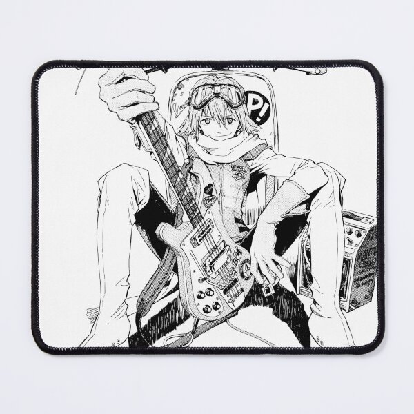 Item preview, FLCL Haruko Haruhara Monochrome Illustration designed and sold by Fire TheMann.