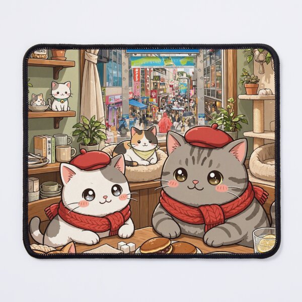 Item preview, Kawaii Cats Harajuku Takeshita Street Cafe - Freda and Junior Tokyo designed and sold by MAISON SYLVIE.