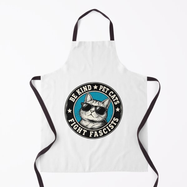 Item preview, Be Kind Pet Cats Fight Fascists Cat Lover Activist Progressive designed and sold by HumansStuck12.
