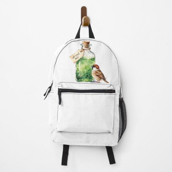 Item preview, Drink Me Magic Potion with Cute Sparrow Watercolor Art designed and sold by WildArtIT.