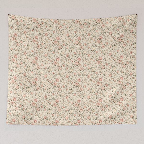 Item preview, Blush Cottage Garden Floral Pattern designed and sold by Heather's Creative Apparel.