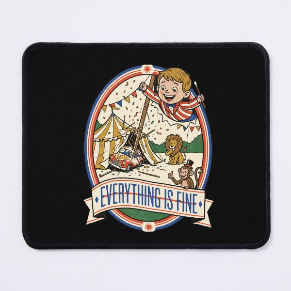 Item preview, Everything Is Fine designed and sold by ZUVLEX.