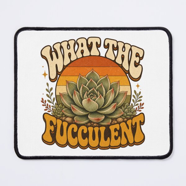 Item preview, What the Fucculent? | Funny Succulent Plant Pun T-Shirt designed and sold by rushaib.