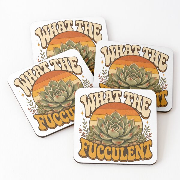 Item preview, What the Fucculent? | Funny Succulent Plant Pun T-Shirt designed and sold by rushaib.