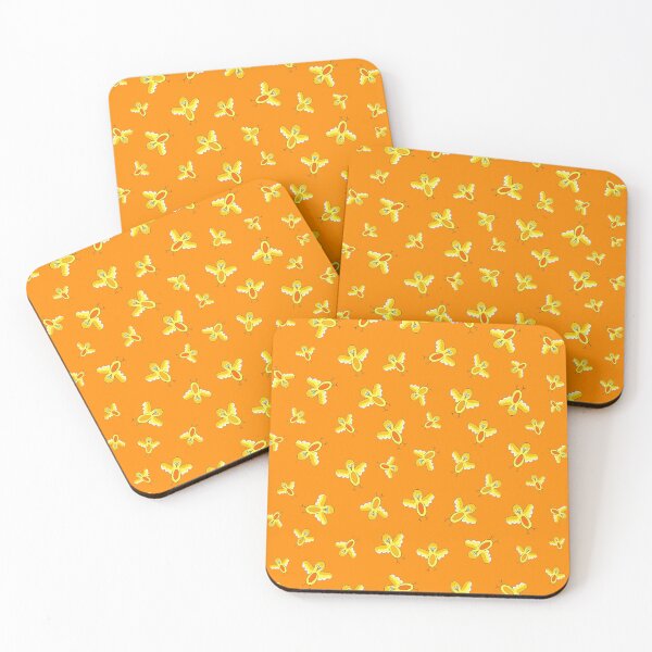 Item preview,  Cute Yellow Birds On Orange designed and sold by Sartoris Art.