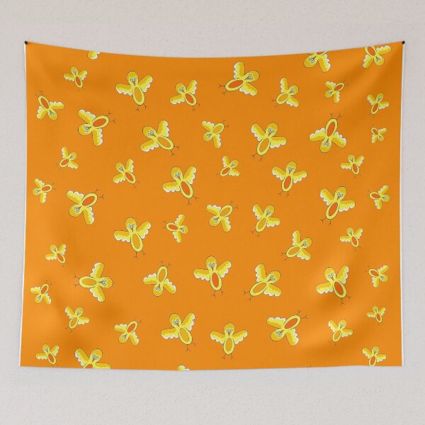 Item preview,  Cute Yellow Birds On Orange designed and sold by Sartoris Art.