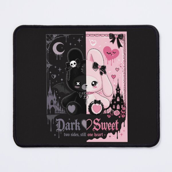 Item preview, Dark Sweet Pastel Goth Twins designed and sold by ERODED SELF.