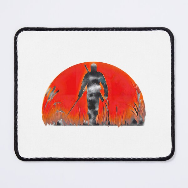 Item preview, Wanderer Silhouette Under Crimson Sky ⭐⭐⭐⭐⭐ designed and sold by younhimself.