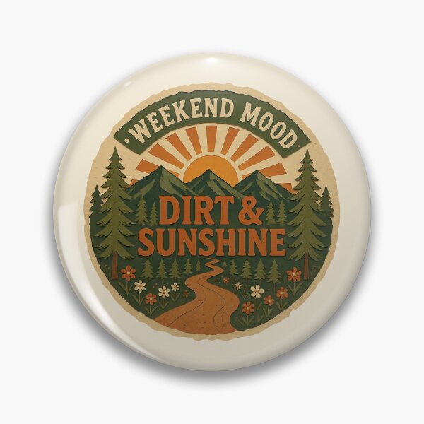 Item preview, Weekend Mood Dirt and Sunshine Landscape designed and sold by ITCHAWAWAA.