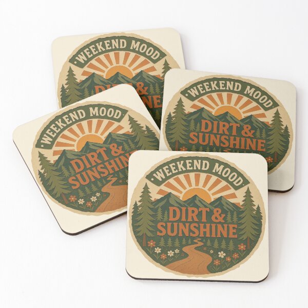 Item preview, Weekend Mood Dirt and Sunshine Landscape designed and sold by ITCHAWAWAA.