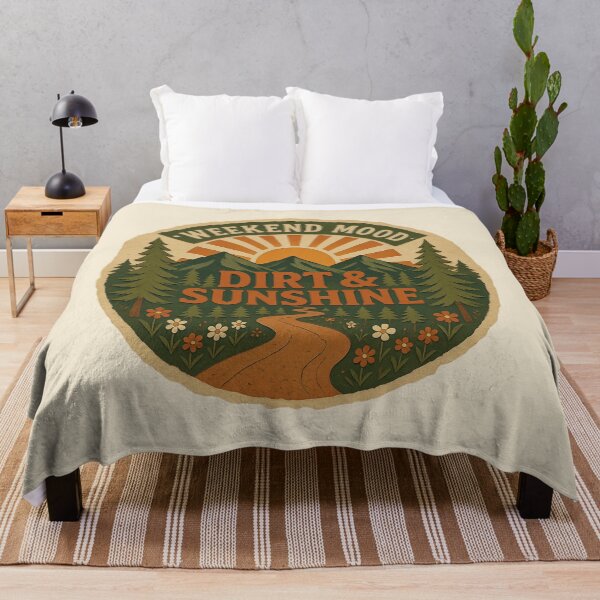 Item preview, Weekend Mood Dirt and Sunshine Landscape designed and sold by ITCHAWAWAA.