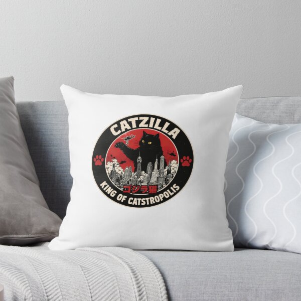 Item preview, Catzilla King Of Catstropolis Cat Lover Godzilla Monster Feline designed and sold by HumansStuck12.