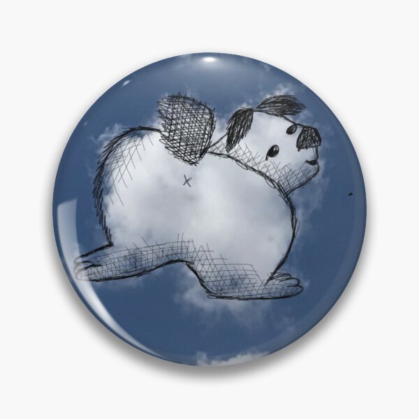 Item preview, Cloud looks like dog showing it’s butt drawing  designed and sold by QueenOfCorn.