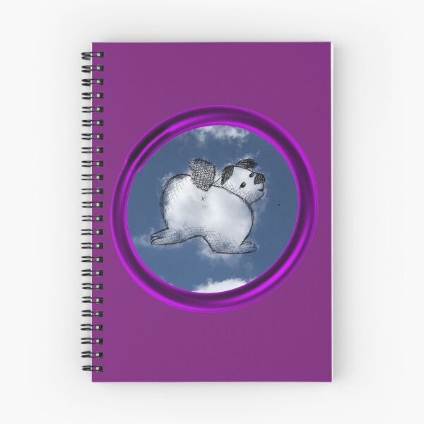 Item preview, Cloud looks like dog showing it’s butt drawing  designed and sold by QueenOfCorn.