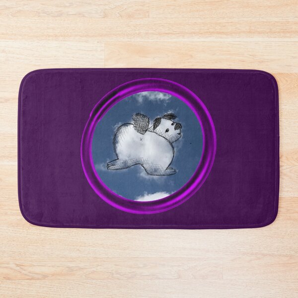 Item preview, Cloud looks like dog showing it’s butt drawing  designed and sold by QueenOfCorn.