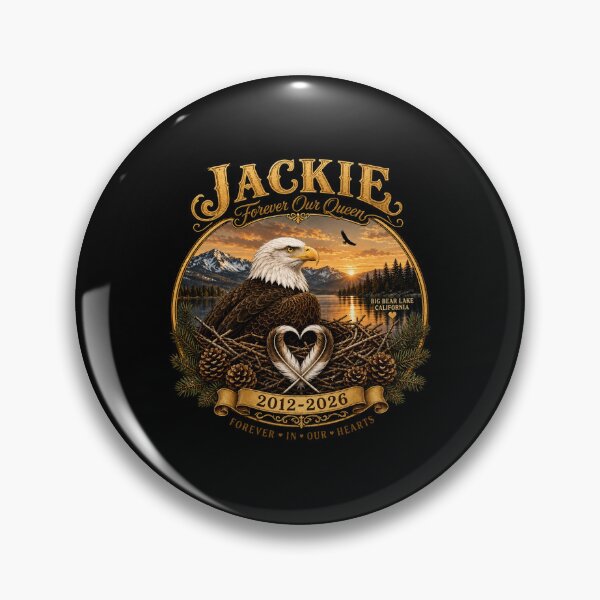 Item preview, Jackie Shadow Bald Eagle, Fly High Jackie designed and sold by WildHeartsStore.