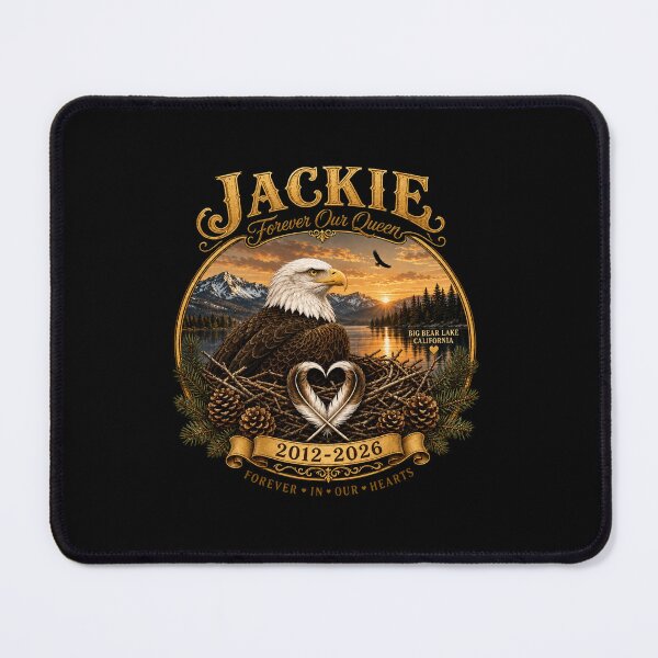 Item preview, Jackie Shadow Bald Eagle, Fly High Jackie designed and sold by WildHeartsStore.