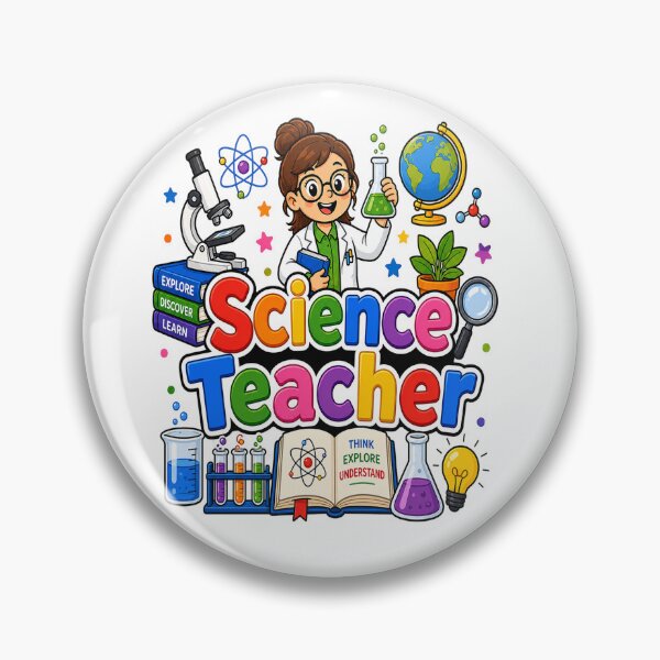 Item preview, Cute Science Teacher Rainbow Back To School STEM Educator Gift designed and sold by shemodas.