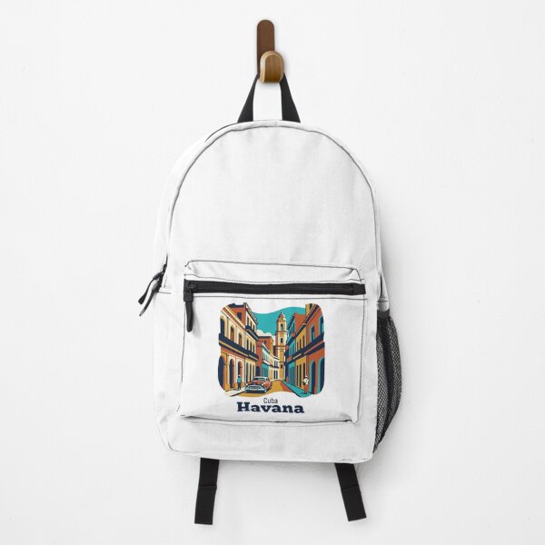Item preview, Havana Old City Bold Retro Graphic Travel Art designed and sold by Inkworksbyshery.