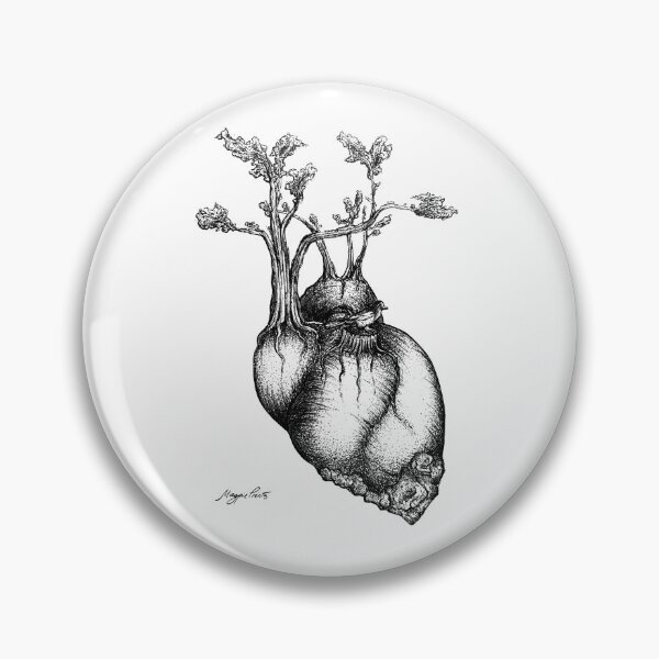 Item preview, Magpie Heart Tree Illustration designed and sold by Magpie Prints.