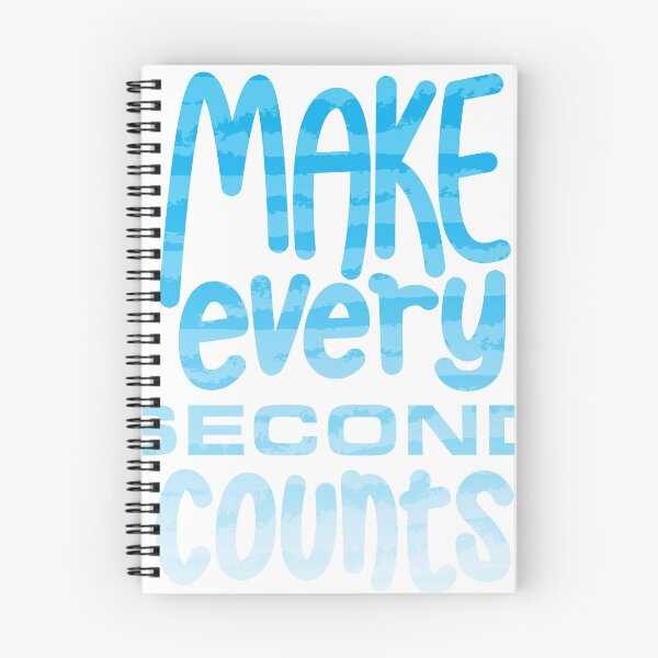 Item preview, Words - Make Every Second Counts designed and sold by r4dicaldreamer.