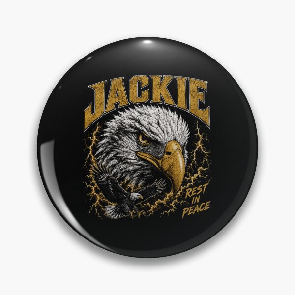 Item preview, Jackie The Bald Eagle RIP, Fly High Jackie designed and sold by WildHeartsStore.