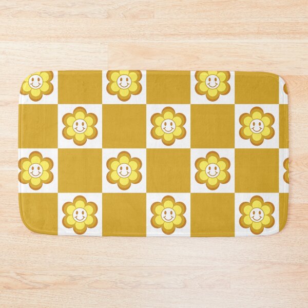Item preview, Retro & Happy Flower Checkers designed and sold by Beeptea.