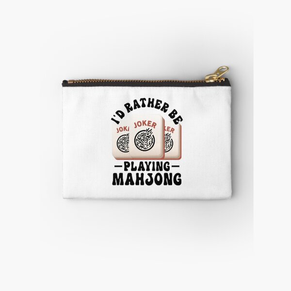 Item preview, I'd Rather Be Playing Mahjong Funny Mahjong designed and sold by designclub.